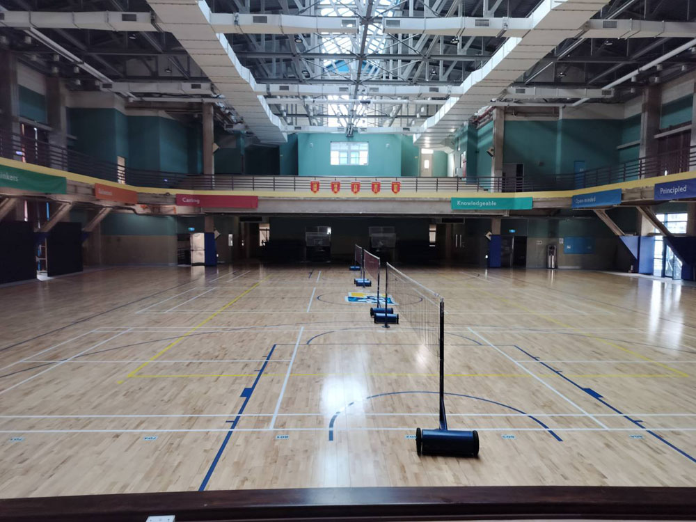 羽球場籃球場地板維護清潔