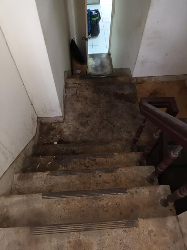 社區油漬樓梯清潔